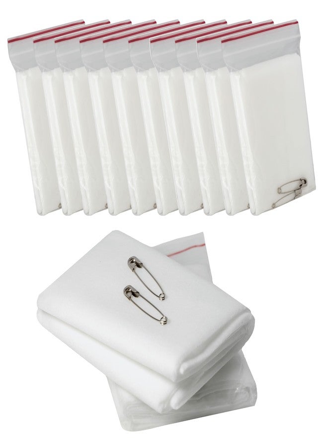 Vakly Triangular Bandages [Pack of 12] First Aid Triangle Splint Bandage with Safety Pins [40"x40"x56"] Support for Sprain and Broken Bones 100% Non-Woven Cotton (12) - Image 1